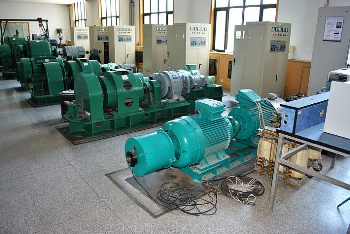 巨野某热电厂使用我厂的YKK高压电机提供动力